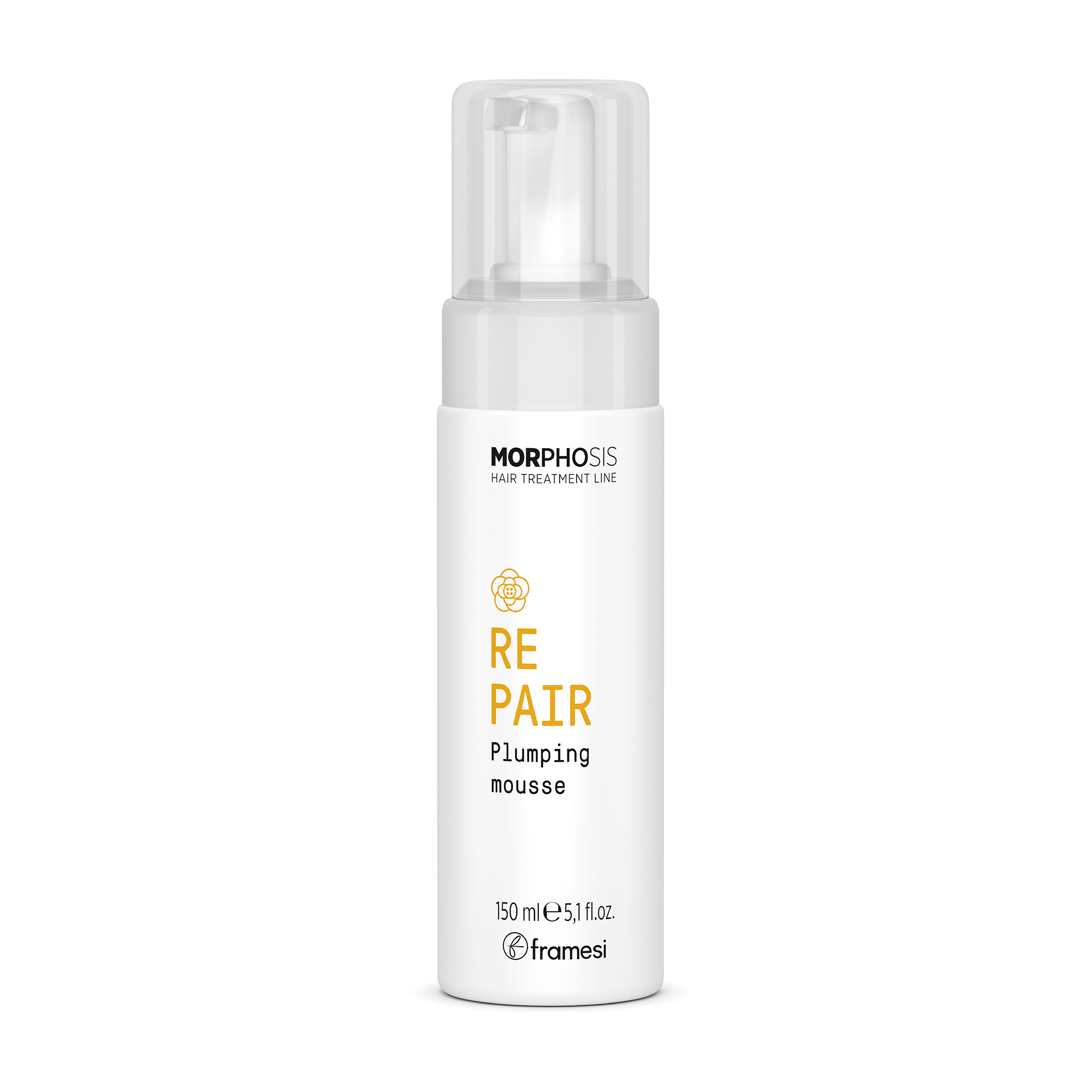 Мус для пружності волосся Framesi Morphosis Repair Plumping Mousse, 150 мл